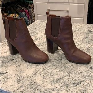 Tory Burch Brown Booties, Size 8.5